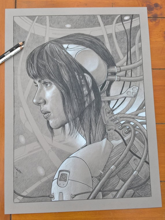 Ghost In The Shell Scarlett Johansson as Motoko Kusanagi