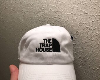 The Trap House Embroidered Dad Hat Strapback Cap