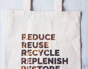 Reduce reuse recycle | Etsy