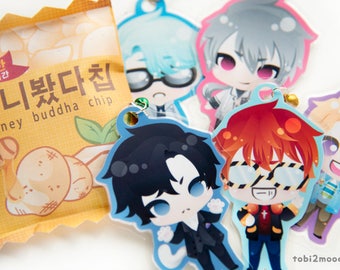 One 3" inch Mystic Messenger Laminated Charm | 9 Different Designs |
