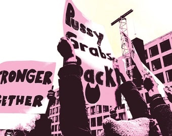 Women's March on Washington Postcard 4x6 Digital File