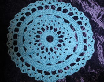 11 inch Cotton Doilie Hand Crocheted