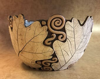 Large Oak Leaf Bowl 15