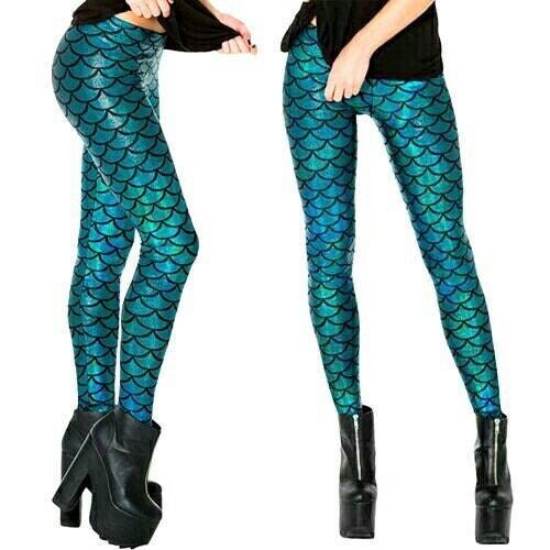 usa pro mermaid leggings