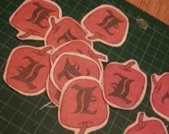 Death Note L Apple Anime Sticker