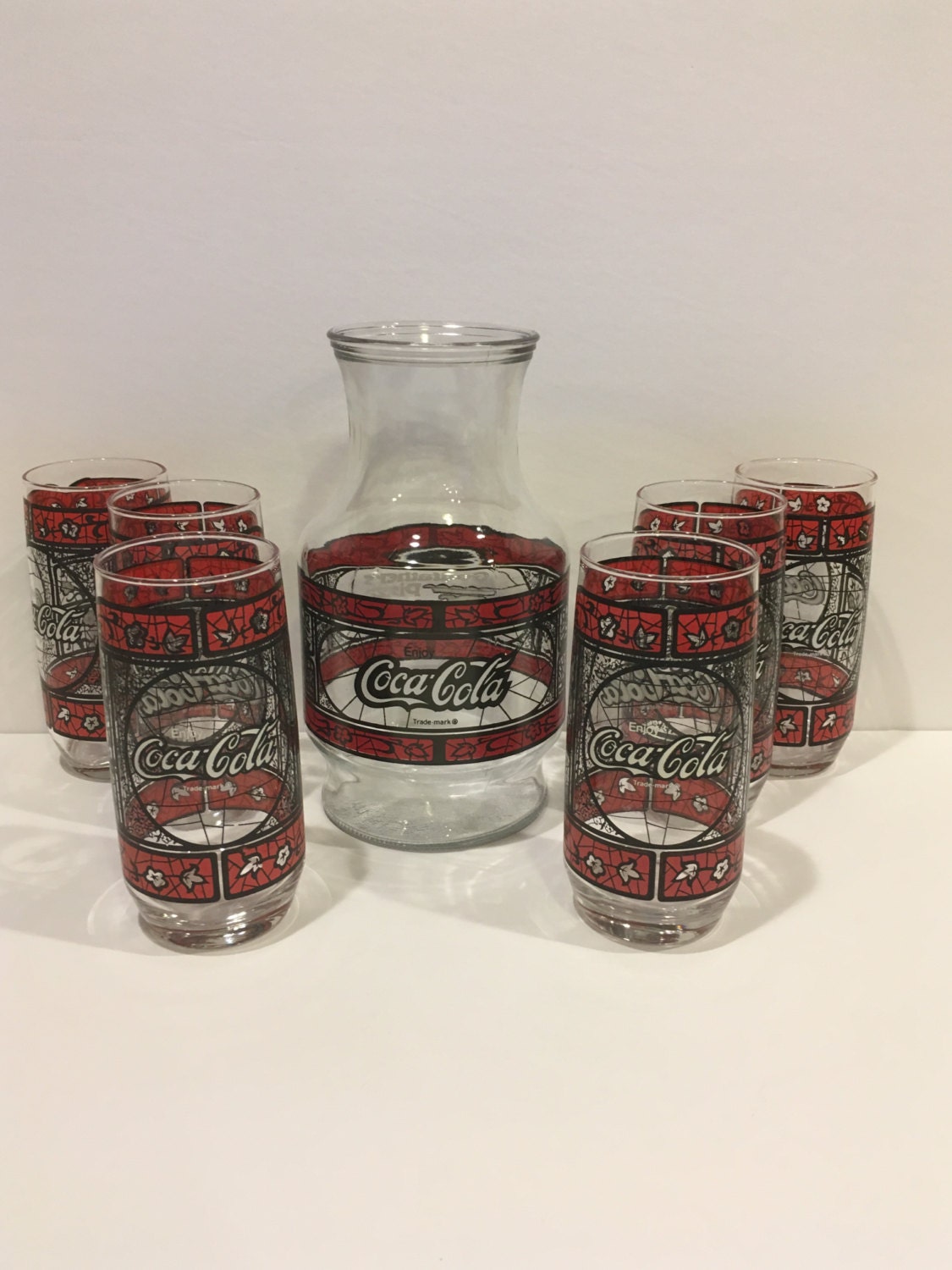 Vintage Coca Cola Glasses 112