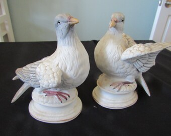 turtle doves figurines