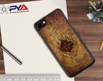 Harry Potter Phone Case - The Marauder Map for Apple iPhone & iTouch Devices. Harry Potter iPhone Case