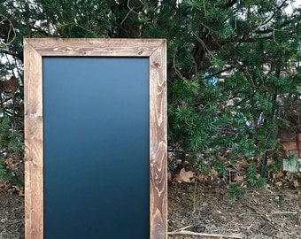 Large Rustic Framed Chalkboard Sign, Rustic Wedding, Wedding Sign, Framed Chalkboard - All Sizes!