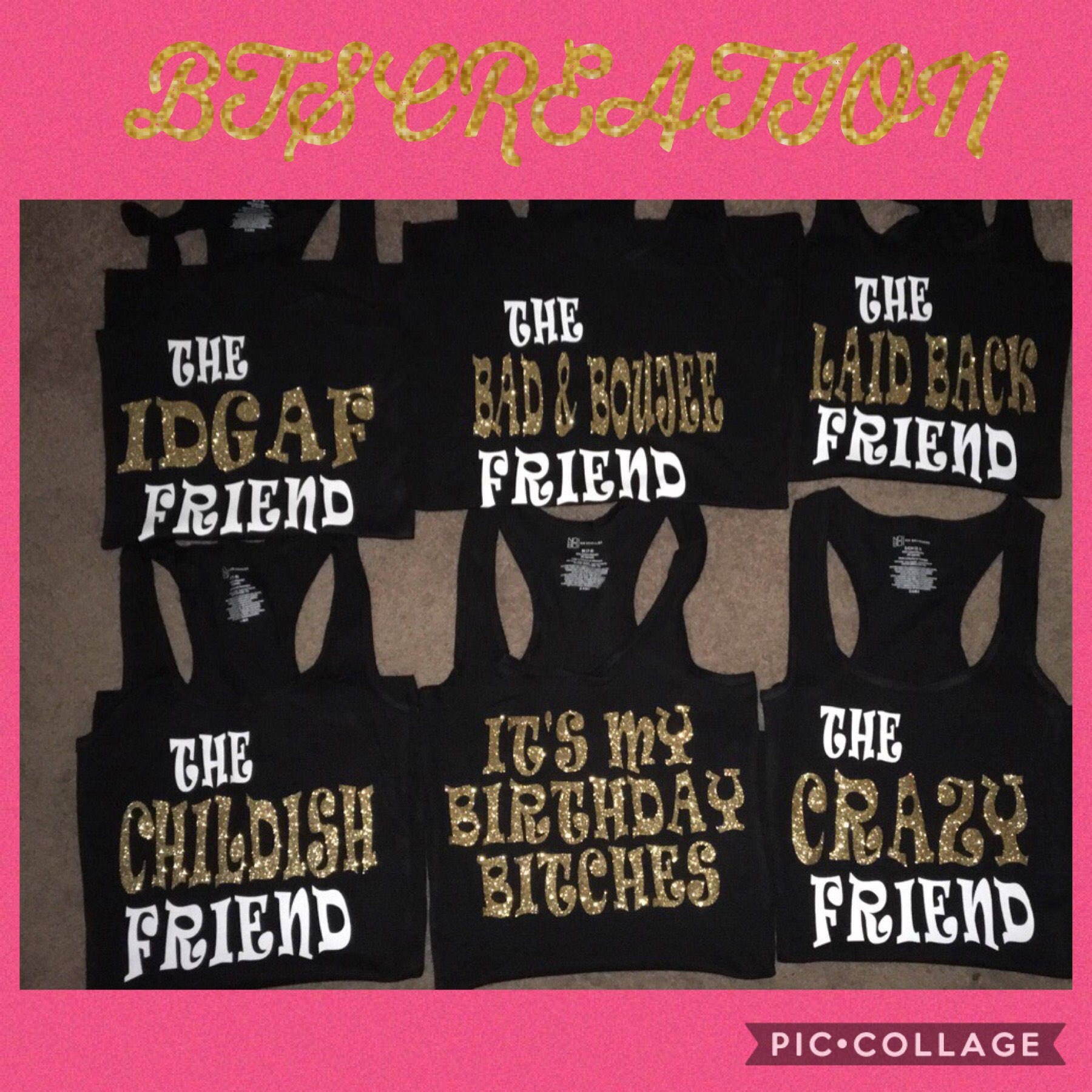 Birthday Squad shirts