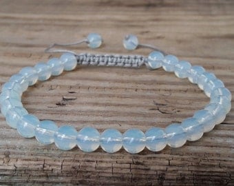 Moonstone crystal bracelet fertility bracelet moonstone power bead bracelet moonstone friendship bracelet gift idea bracelet with moonstone