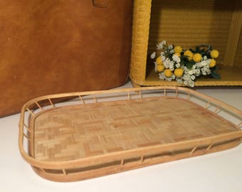SALE 20% OFF Wooden decorative tray, bamboo serving tray