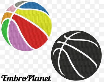 Basketball balls - Designs for Embroidery Machine Digital Graphic Design File Stitch Instant Download Commercial Use game ball 186e