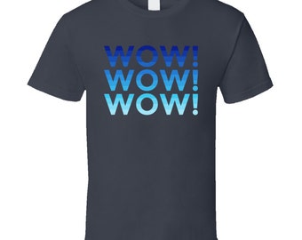 Rocket League 'wow!' T-shirt - Blue