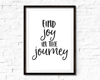 Joy in the journey | Etsy