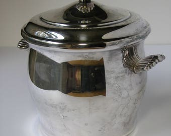 Silver-Plated Ice Bucket