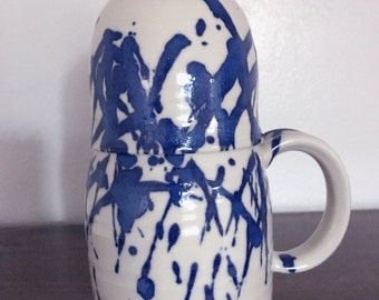 Nightstand Water Carafe with Cup