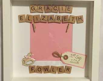 Scrabble New Baby Girl/Boy
