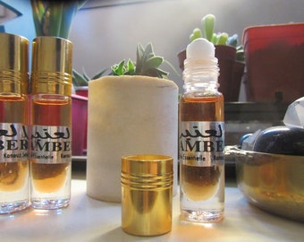 AMBRA - olio essenziale 10ml - roll on stick - profumo originale dal Marocco