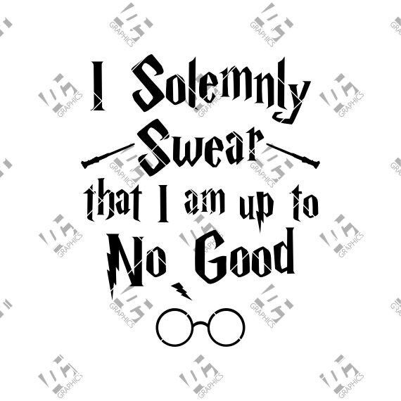 Download Harry Potter Solemnly Swear cutting file in SVG EPS DXF