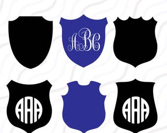 Police Badge SVG, Police Badge Clipart, Police SVG Cut table Design,svg,dxf,png Use With Silhouette Studio & Cricut_Instant Download