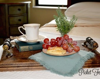 Reclaimed Wood Tray, Rustic Wood Tray, Serving Tray, Wood Tray with Handles, Decorative Tray
