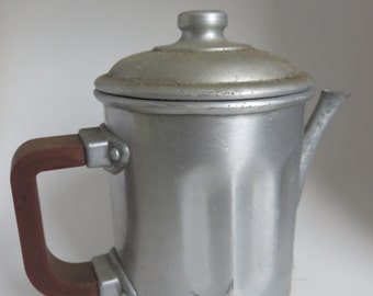 Coffee maker or Pot milk Alu and the 1950s Bakelite handle