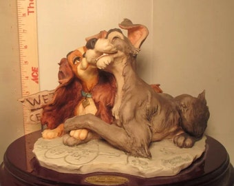 Giuseppe Armani "Lady And The Tramp" signed 9/99 limited edition 33/750