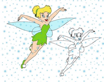 Tinkerbell svg | Etsy