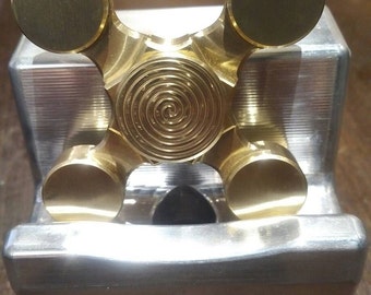 NEW* COMET Brass Fidget Spinner Toy