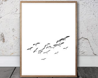 Birds Wall Art bird wall art | etsy Birds Wall Art bird wall art | etsy