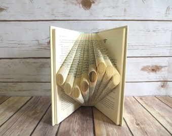 Upcycled book | Etsy