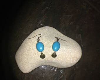 Ocean sunset earrings