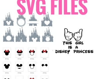 HUGE SVG BUNDLE! unlimited Cricut Machine print & cut Disney Svg files for unlimited Diy projects | best for gift for her, cute mug or shirt