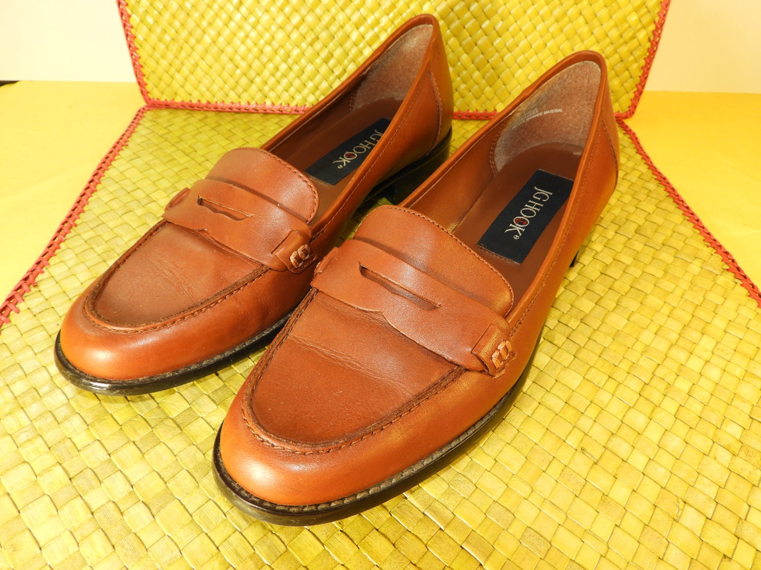 Vintage Penny Loafers JG Hook Shoes Size 9M, Womens Shoes Leather Upper ...