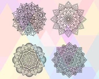 Mandala SVG File | Boho Mandala Svg | Mandala Dxf | Mandala File | Tribal Mandala Svg | Mandala Eps | Mandala Vector | Ethnic Mandala Svg