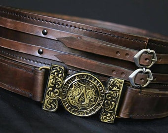 Aragorn leather belt