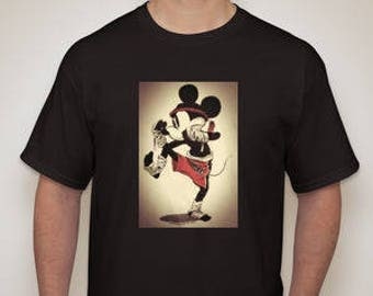 muay thai mickey mouse shirt