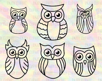 Owl Svg File, Owl Silhouette, Owl Clipart, Owl Decal For Yeti, Owl Monogram Svg, Cutting Dies, Vinyl Cut Files, Digital Cutting File, Png