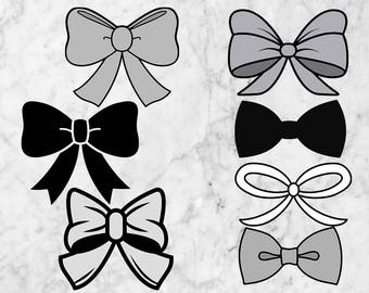 Bows Svg, Ribbons Svg, Bow Clipart, Bows dfx, Ribbon svg, eps, Bows png, Bows cutfile, Bows cricut explore, silhouette cameo, Ribbon Png