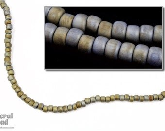 8/0 Matte Metallic Grey Iris Seed Bead (20 gram) #JQP001