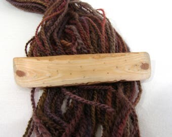Large Wood Hair Barrette, Driftwood, wearable art, lifetime guarantee, NO GLUE, natural hair, long thick hair, french clip, wood anniversary