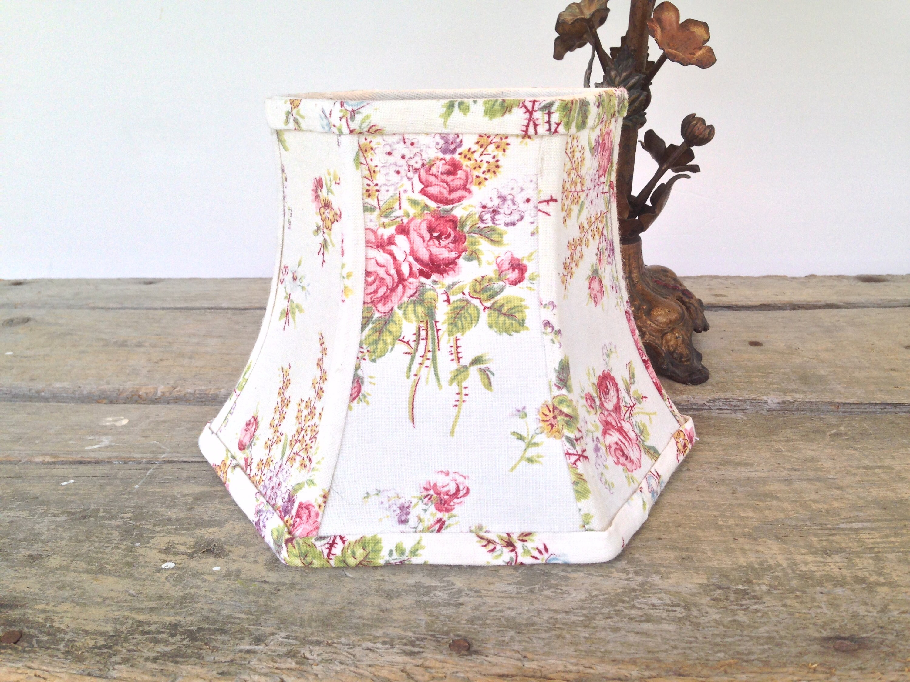 French Cottage Lamp Shade Small Lampshade Cottage Look