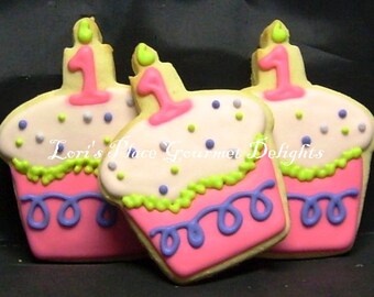 Cupcake Cookies - 12 Cookies