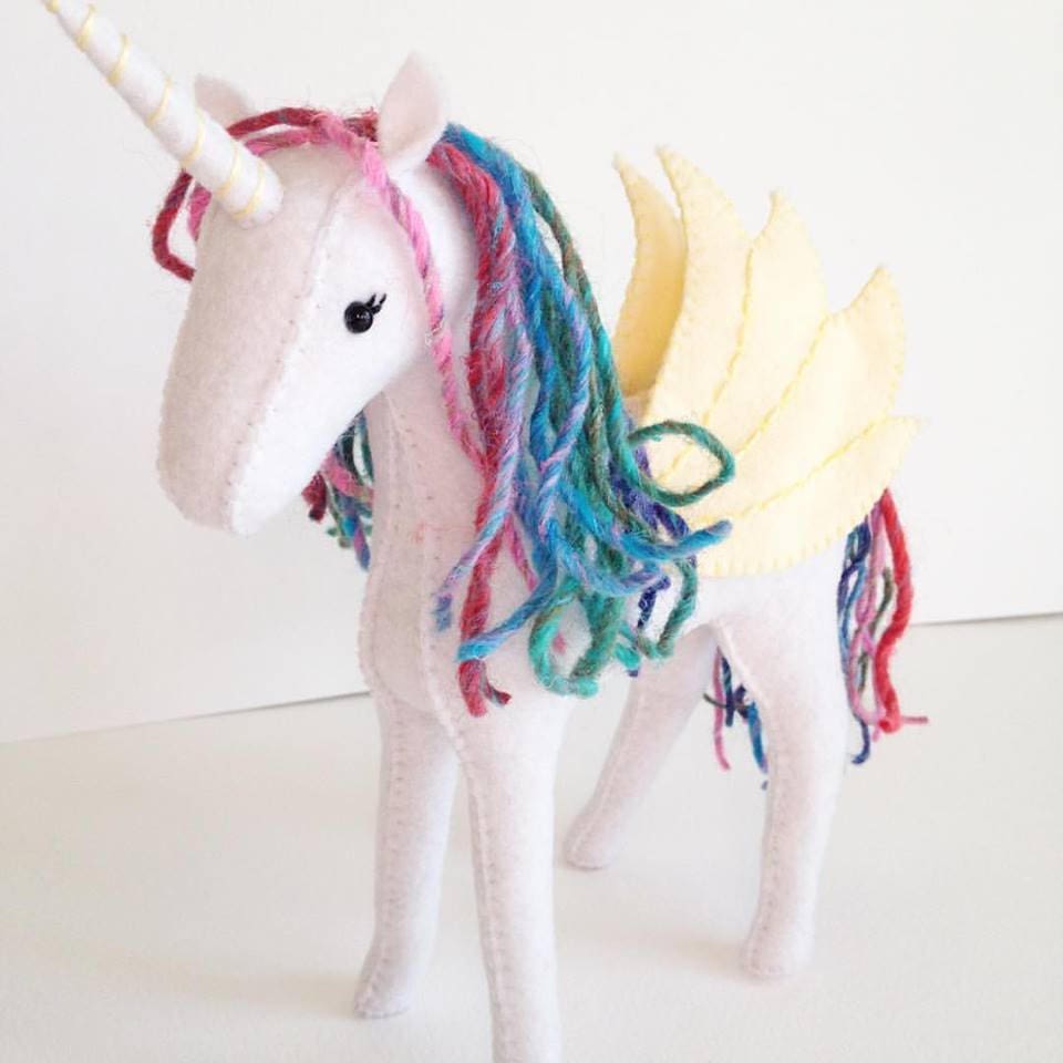 stuffed unicorn pattern