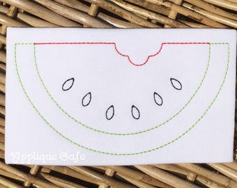 990 Vintage Watermelon Machine Embroidery Applique Design