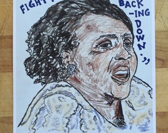 Fannie lou hamer | Etsy