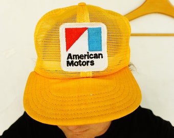 Vintage 80s AMC American Motors Baseball Hat/Trucker Cap/ Tucson Arizona
