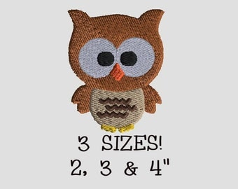 Buy 1 Get 1 Free! Owl Embroidery Design Owl Embroidery Pattern Animal Embroidery Design Mini Owl Small Owl Embroidery Bird Embroidery Design