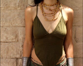 Forest Pixie Top ~ Organic Cotton